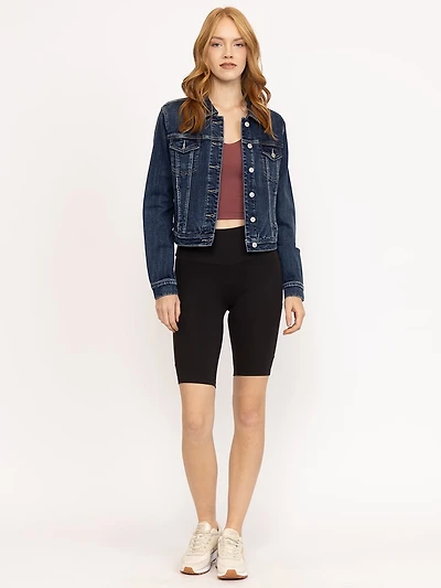 Women's Cell Phone Pocket Bike Short