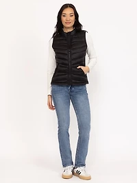 Women's Reversible Puffer Vest