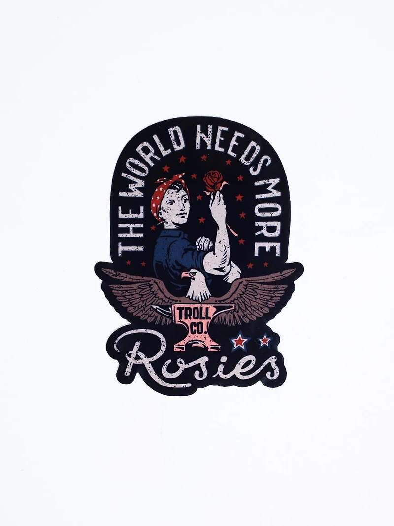 More Rosies Sticker