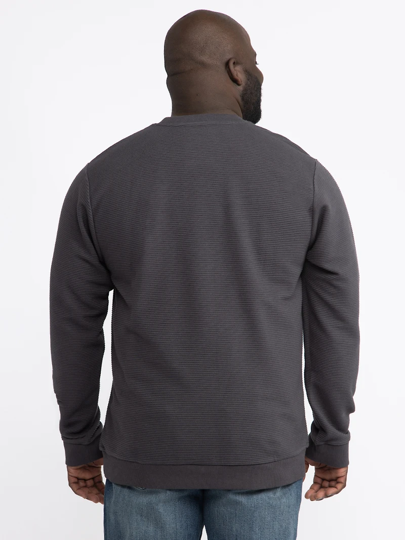 Men's Heavy Ottoman Crew Tee