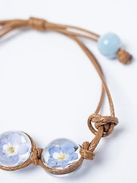 Women's Pressed Flower Bracelet