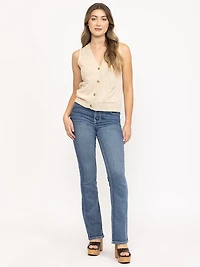 Women's Button Front Vest