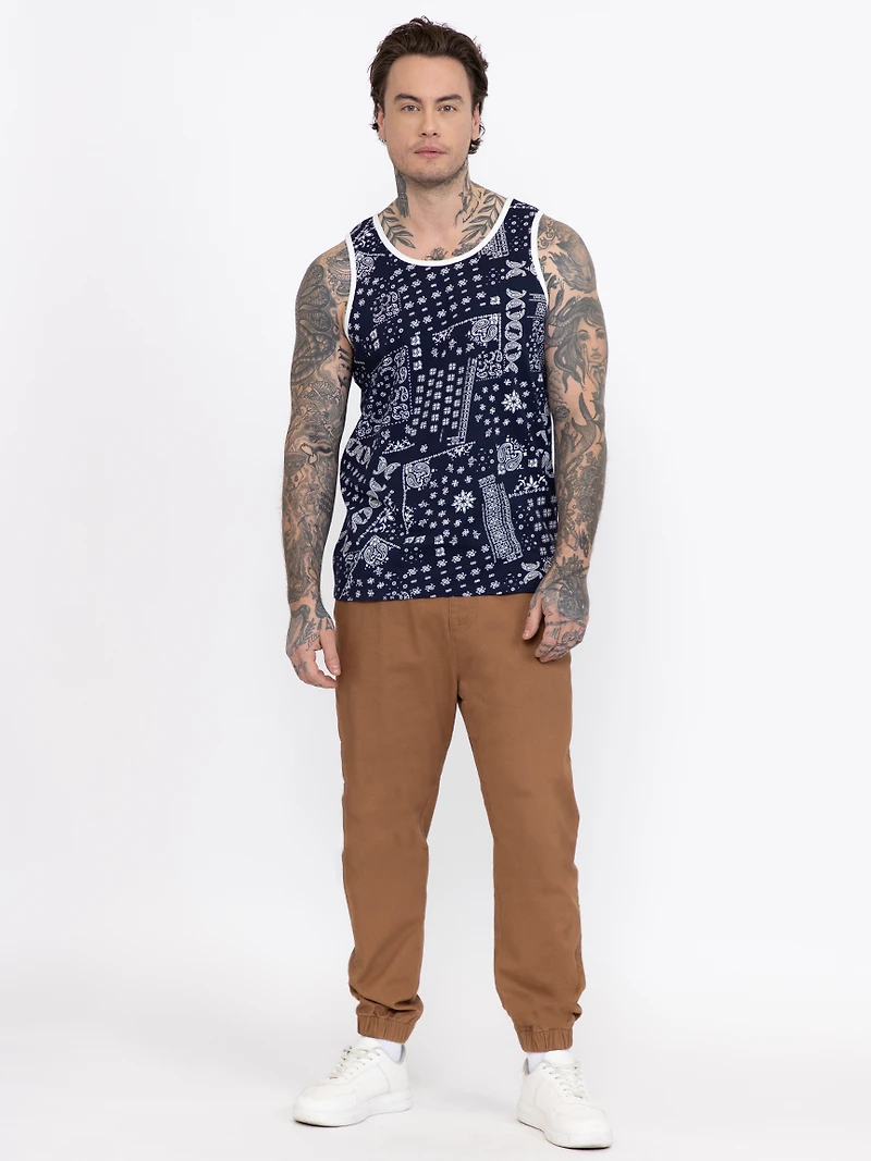 Men's Bandana Tank