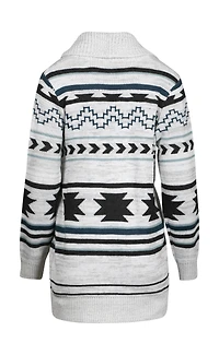 Women's Aztec Pattern Cardigan