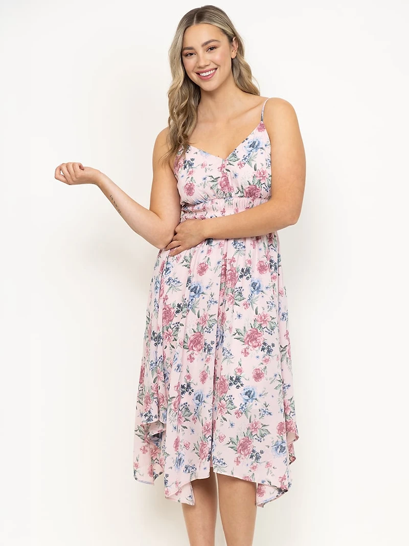Women's Floral Strappy Dress