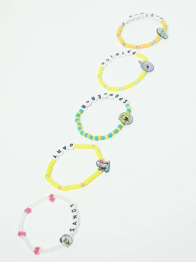 Women's Sponge Bob Friendship Bracelets