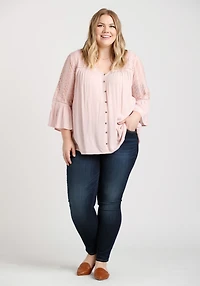 Women's Bell Sleeve Blouse