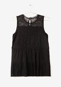 Women's Lace Babydoll Tank