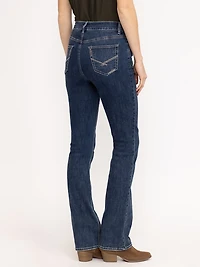 Women's Medium Dark Wash Baby Boot Jeans