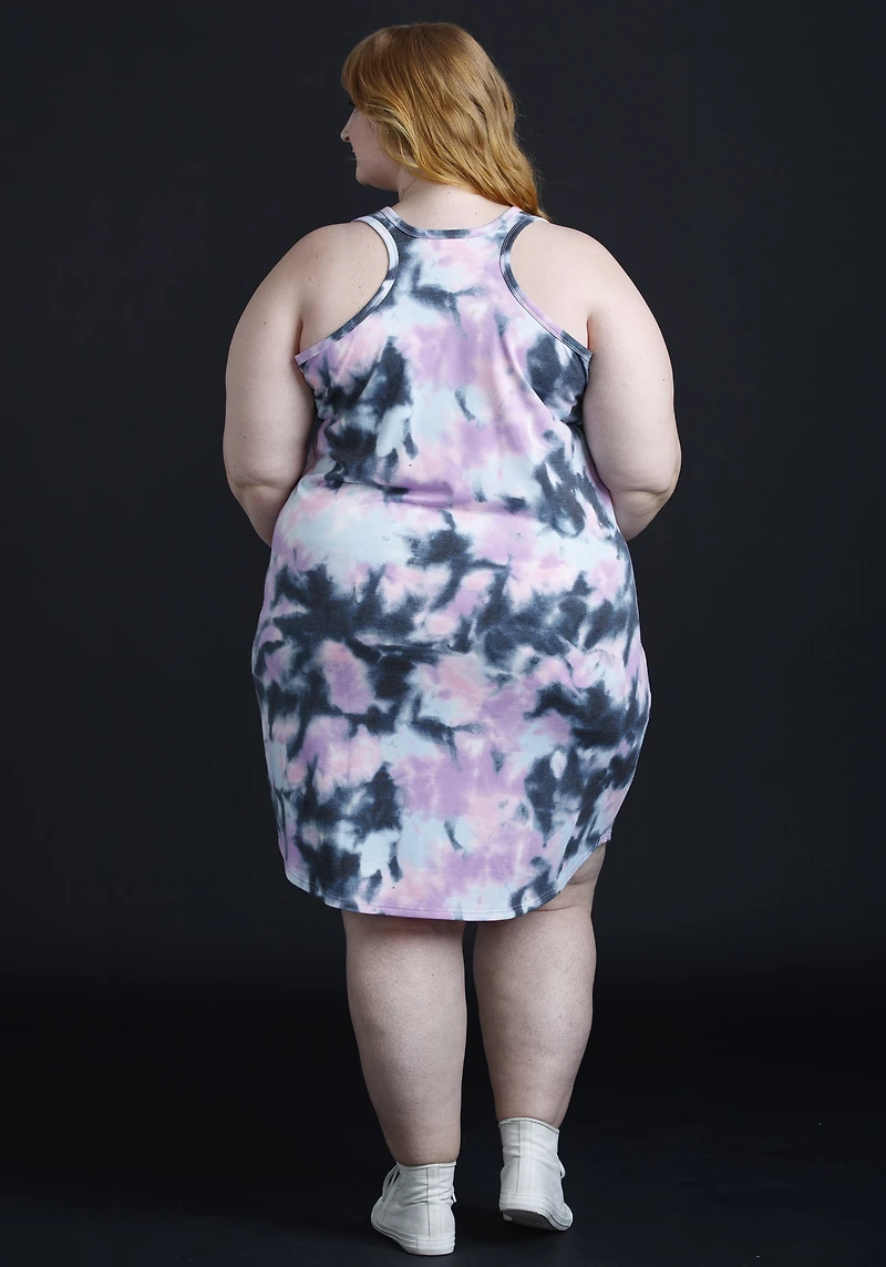 Women's Tie Dye Tank Dress