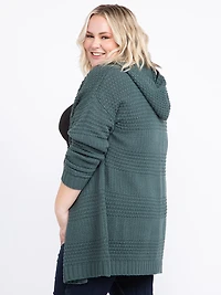 Women's Textured Cardigan