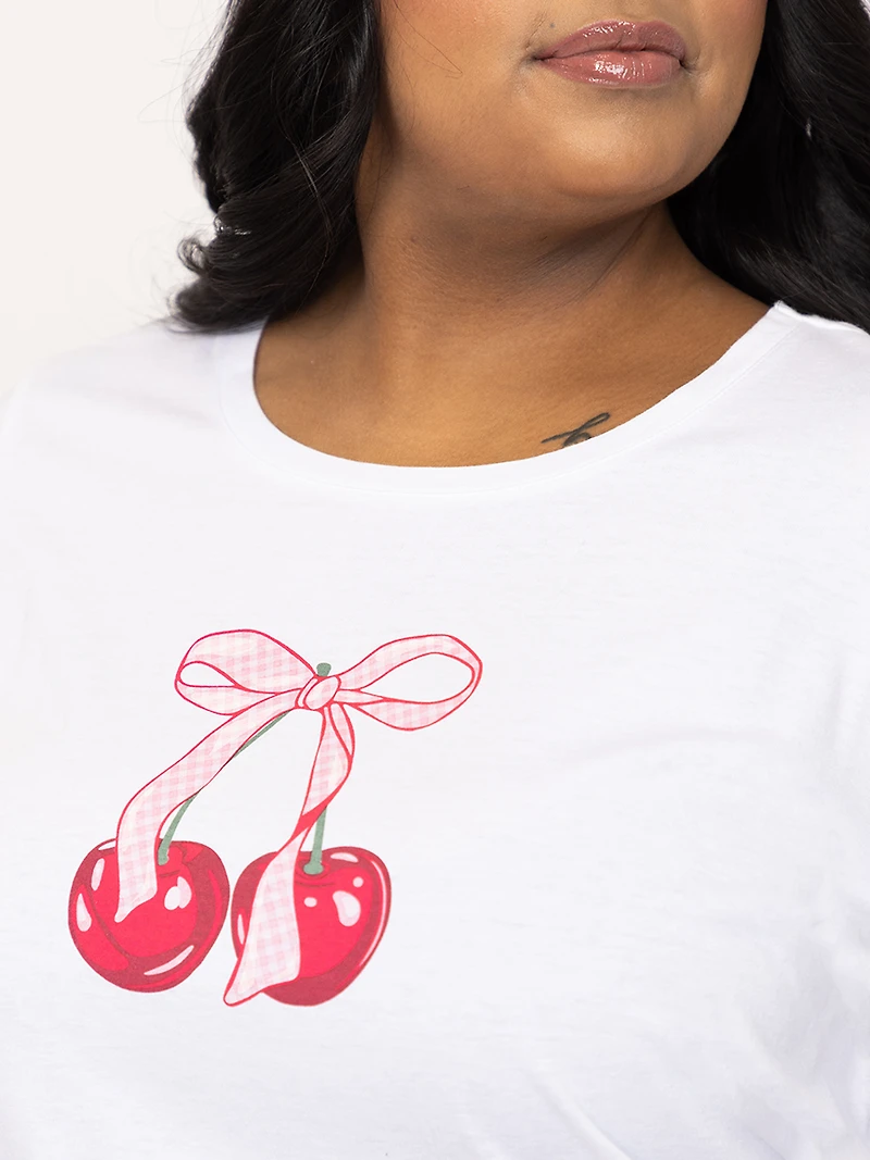 Women's Cherry Sleep Tee