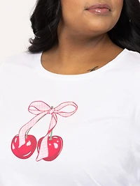 Women's Cherry Sleep Tee