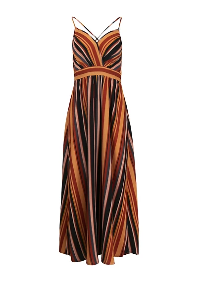 Women's Stripe Maxi Dress