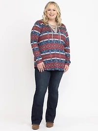 Women's Cross Neck Top