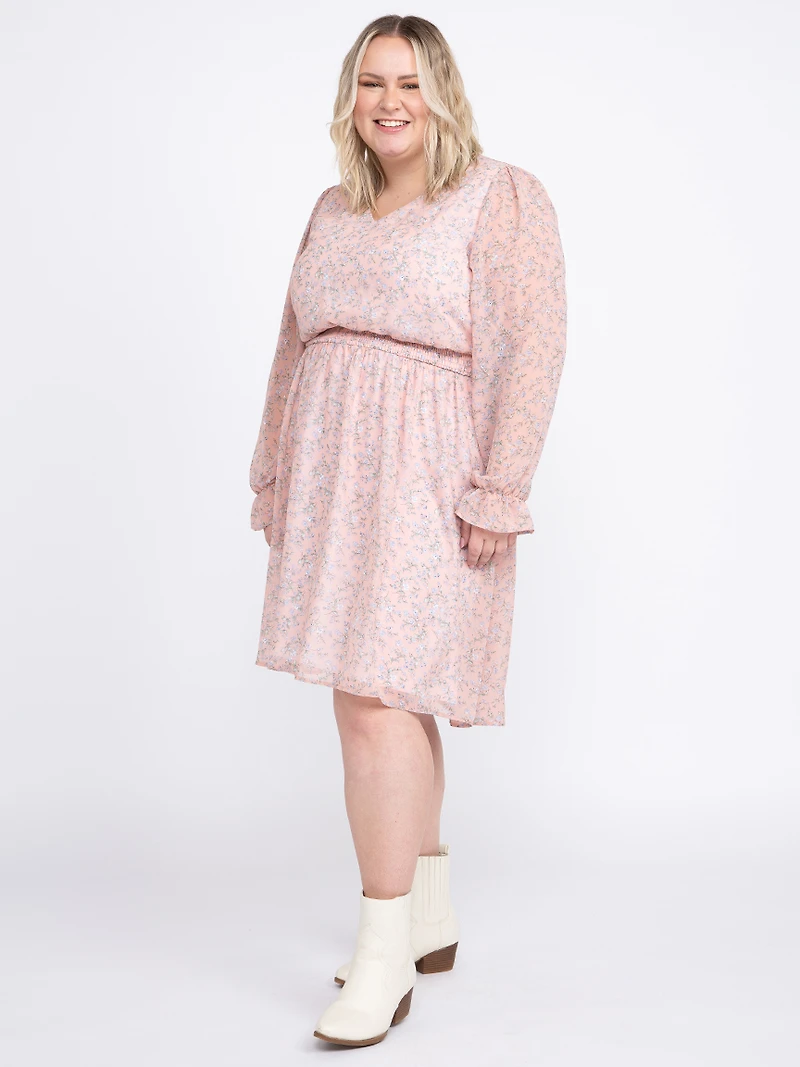 Women's Ditsy Babydoll Dress