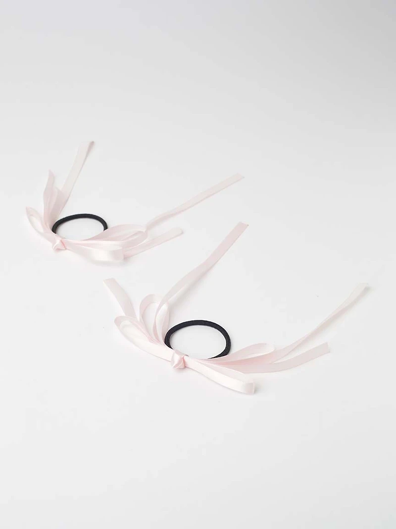 Women's Ribbon Bow Hair Ties
