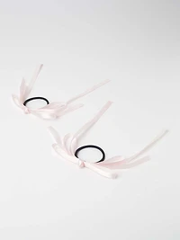 Women's Ribbon Bow Hair Ties