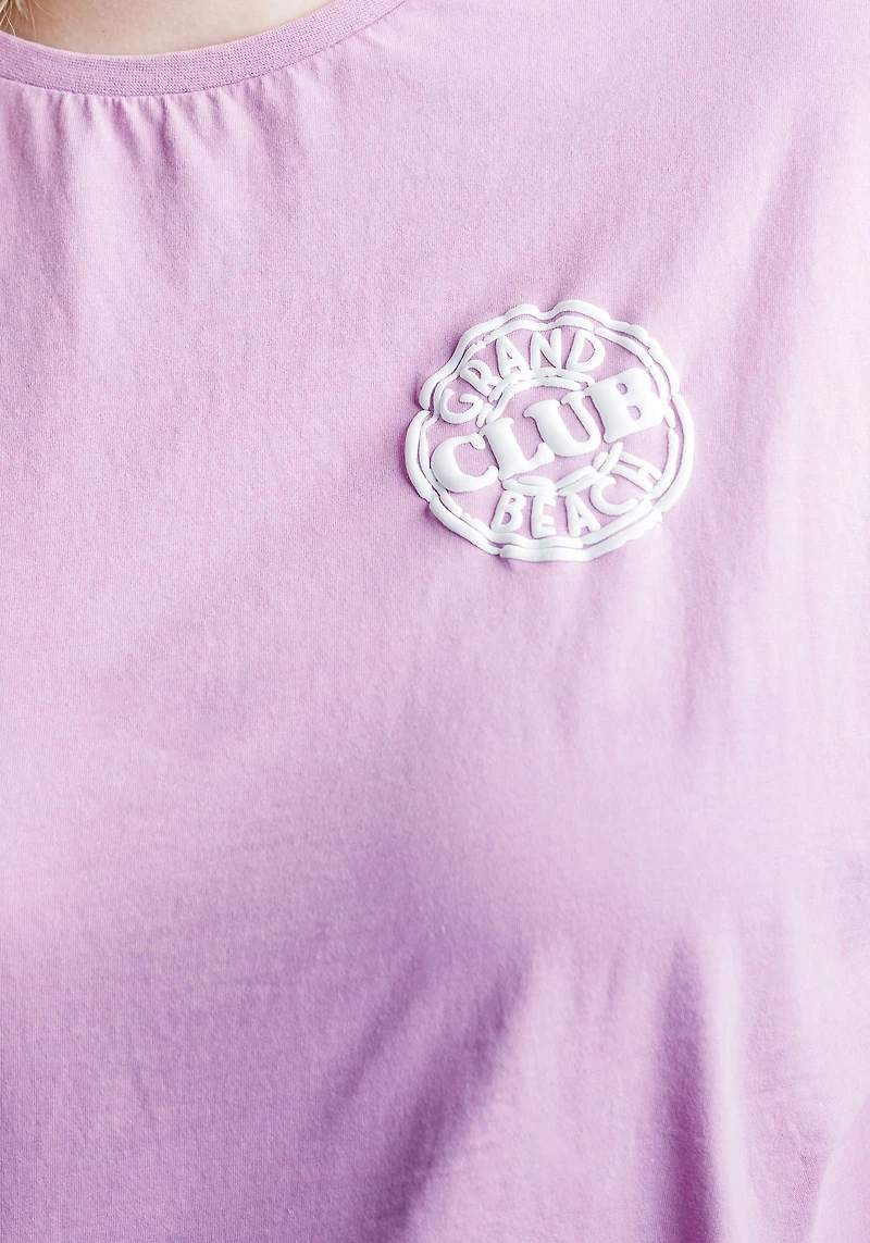 Women's Washed Crop Tee