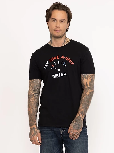 Men's Give-A-Shit Meter Tee