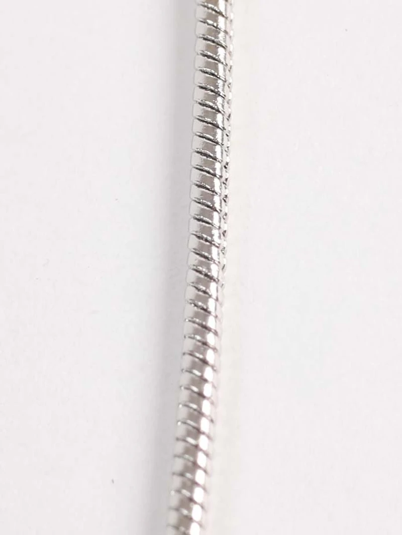 Women's Silver Bow Necklace