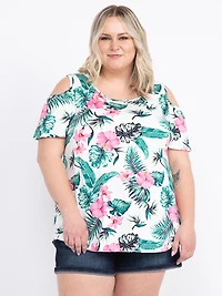 Women's Cold Shoulder Top