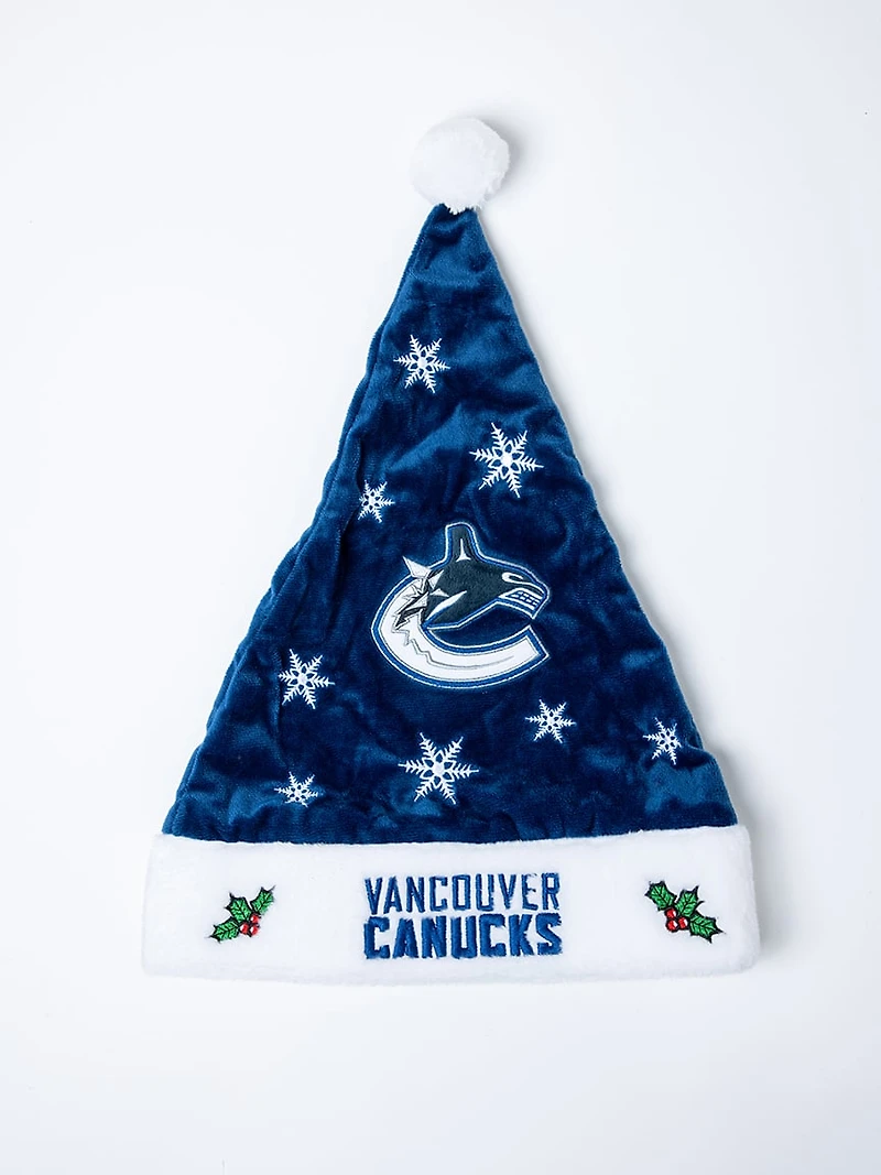 NHL Vancouver Canucks Santa Hat