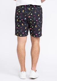 Men's 90s Print Board Short