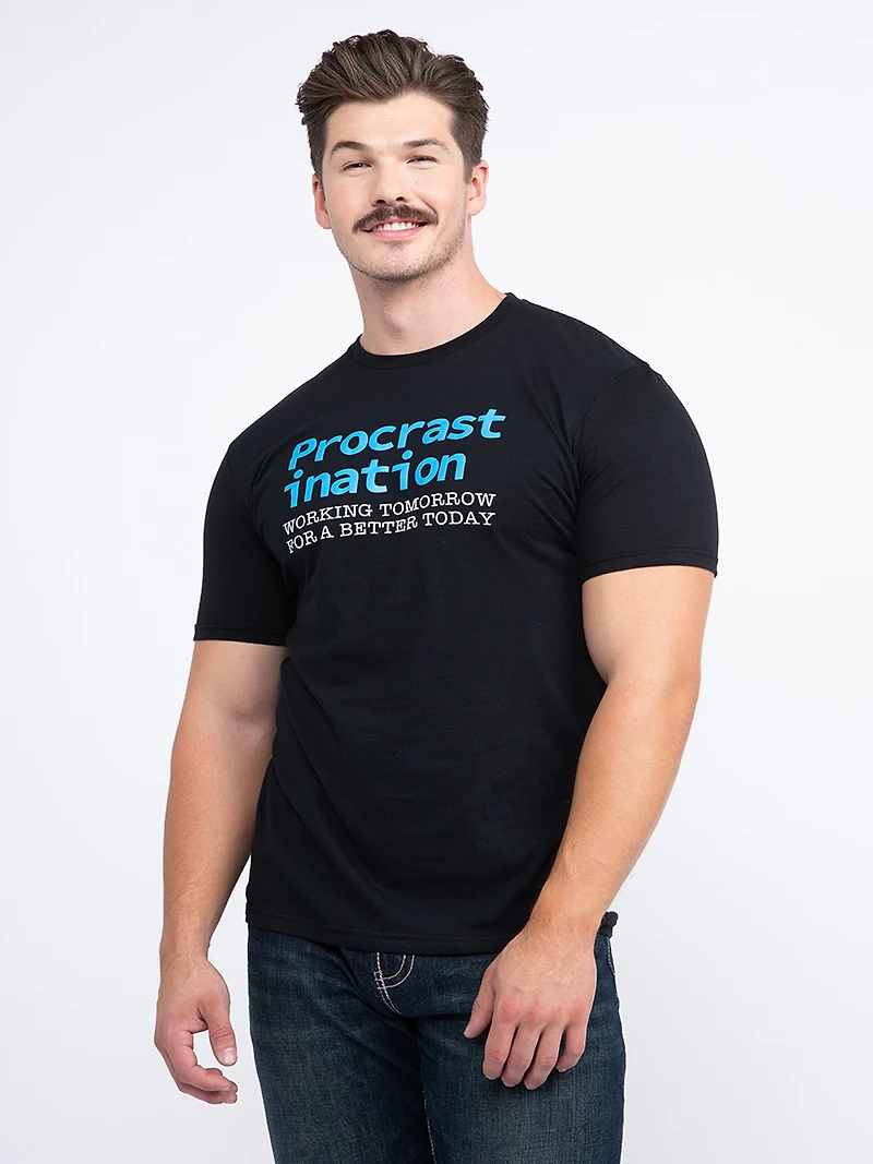 Men's Procrastination Tee