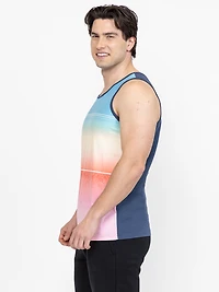 Men's Colour Block Tank