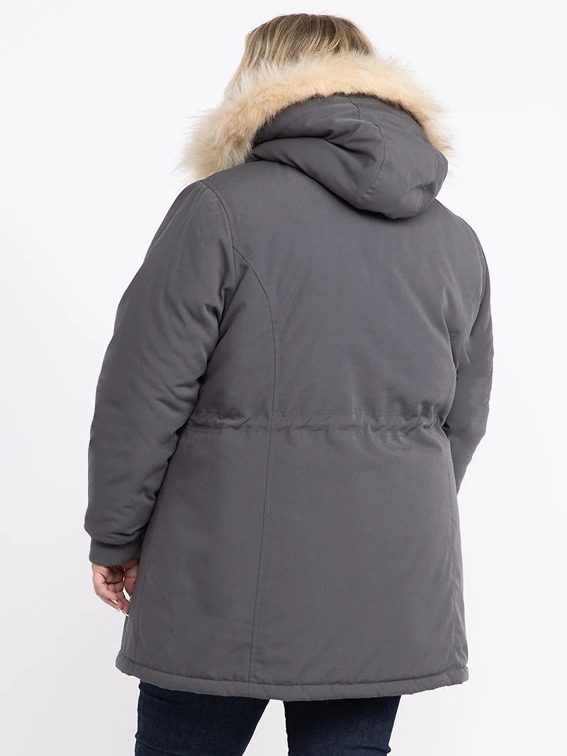 Women's Anorak with Sherpa Lining