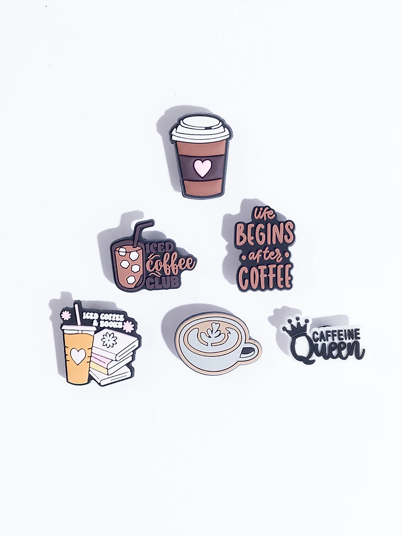 Coffee Lover Shoe Charm