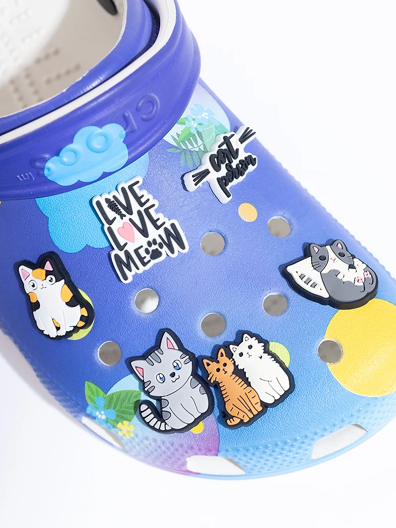 Cat Person Shoe Charms