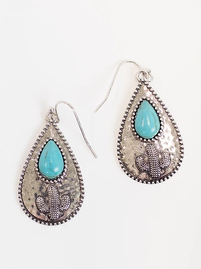 Women's Hammered Earrings