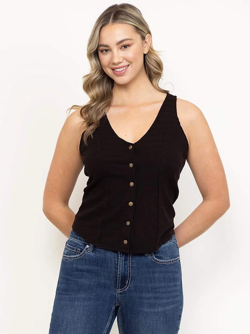 Women's Snap Front Vest