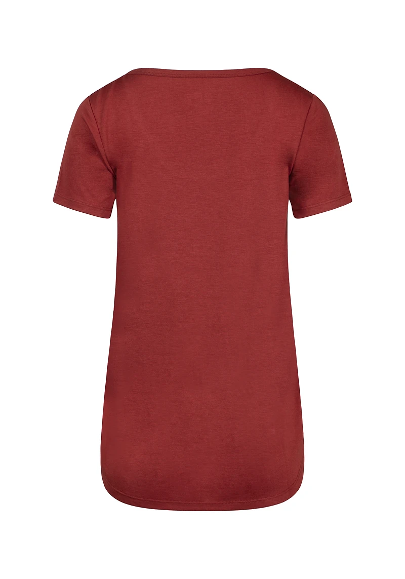 Women's Drapey Scoop Neck Tee