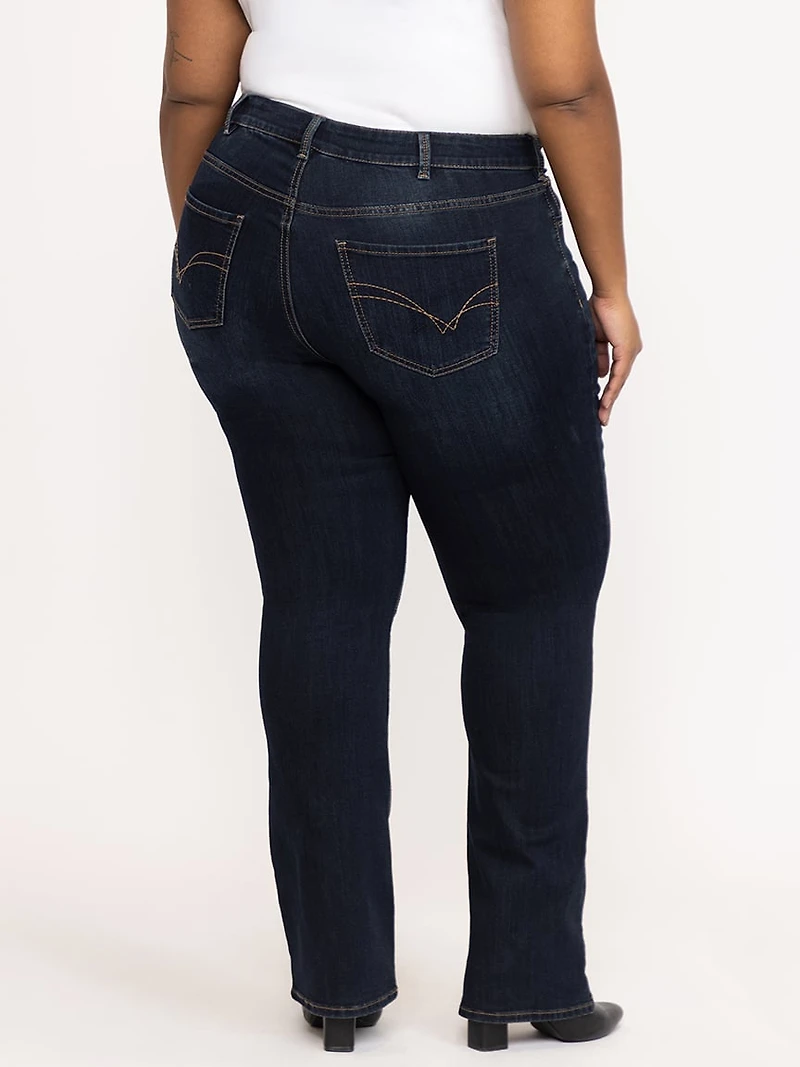 Women's Plus Baby Boot Jeans