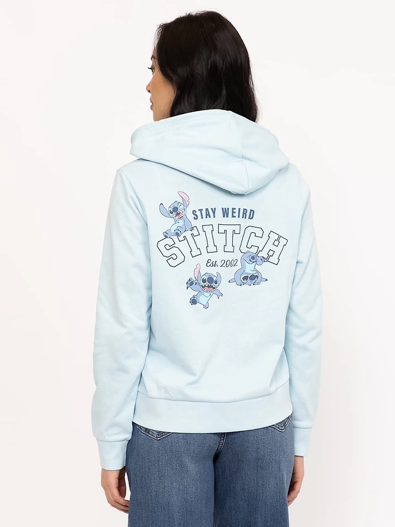 Women's Stitch Zip Up Hoodie