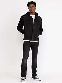 Men's Hooded Denim Jacket