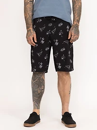 Men's Printed Tropical Board Shorts