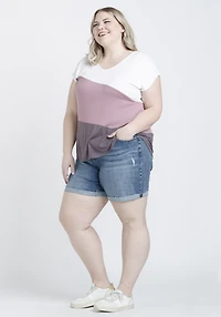 Women's Colour Block Tee