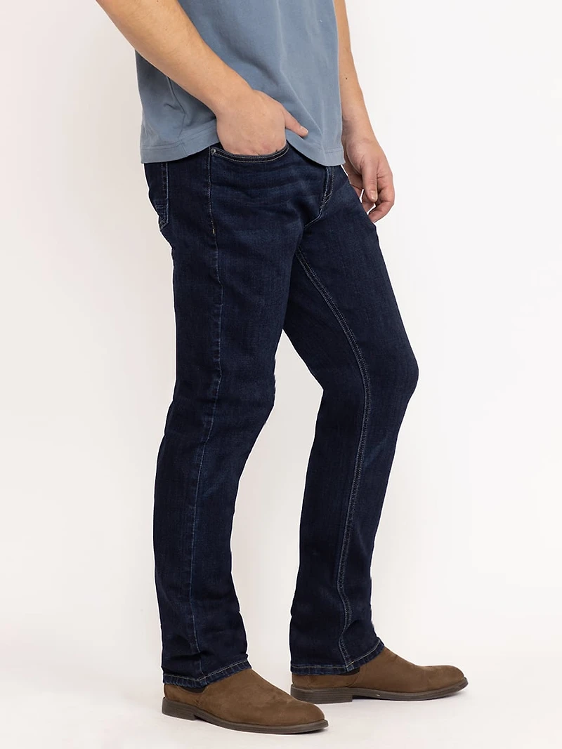 Men's Indigo Relaxed Slim Jeans