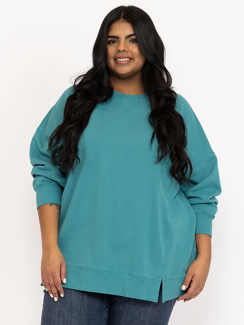 Women's Washed Sweatshirt