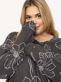 Women's Floral Print Top