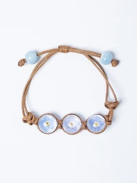 Women's Pressed Flower Bracelet