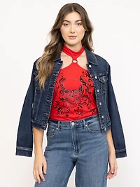 Women's Skull Halter