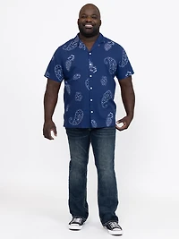 Men's GBC Paisley Resort Shirt