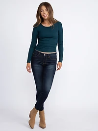 Women's Ribbed Long Sleeve Tee