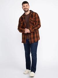 Men's Hooded Flannel Shirt