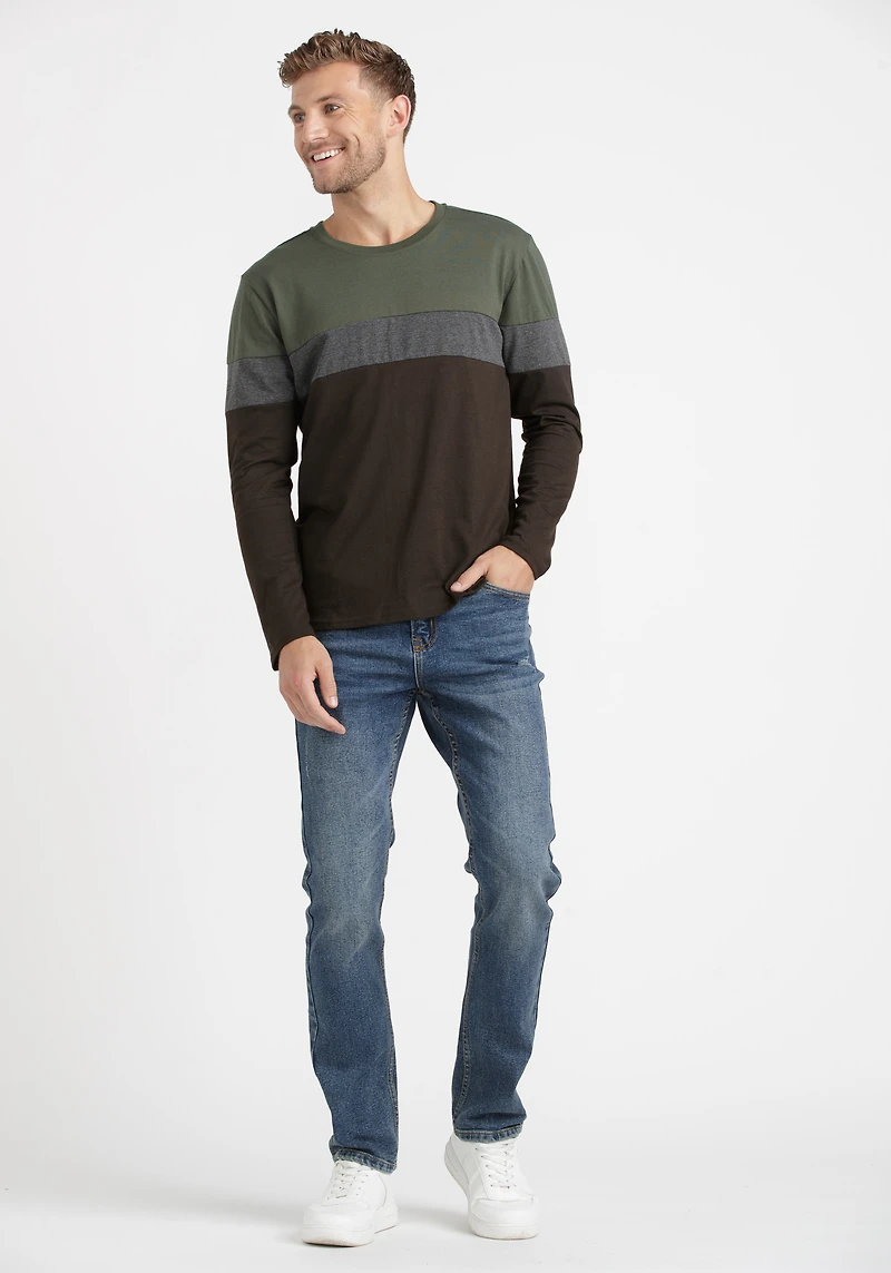 Men's Colour Block Tee